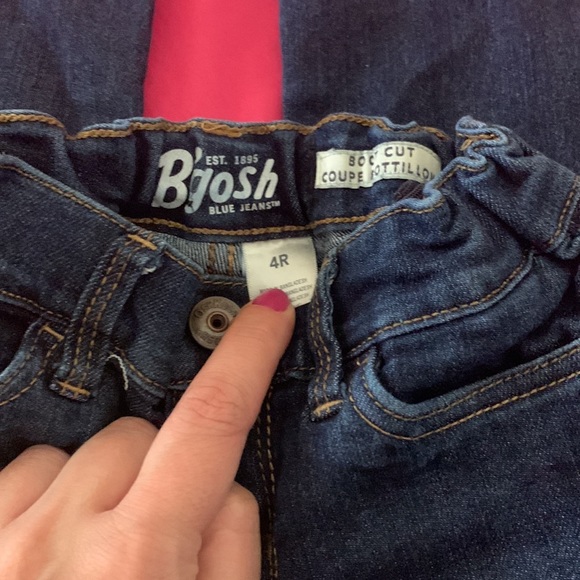 Girls Oshkosh Jeans size 4 - Picture 3 of 3